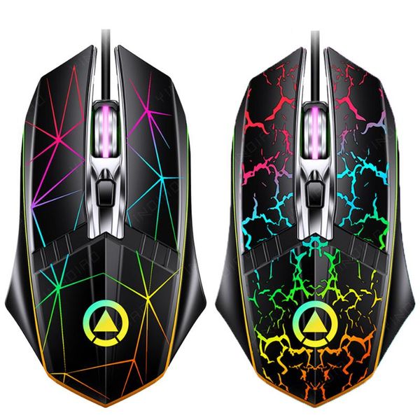 

mice usb optical gaming mouse for bloody a70 a90 2400dpi colorful glare wired professional gamer mouce pc laptop