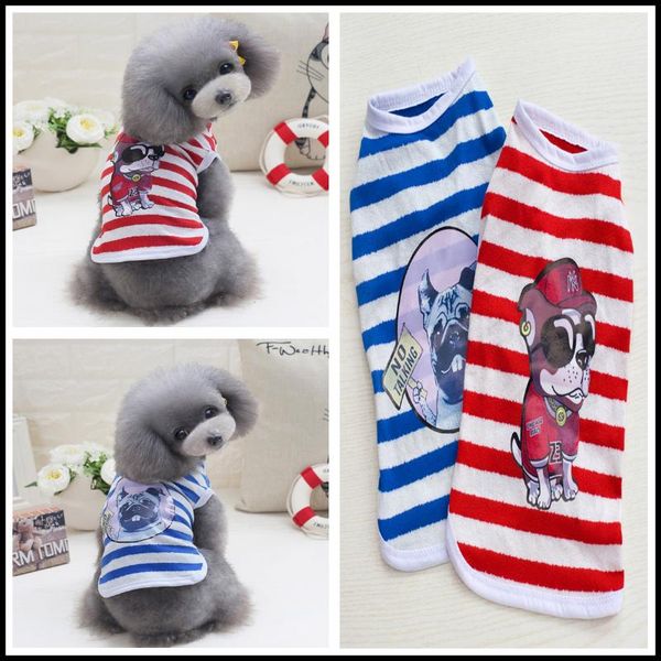 

dog apparel pet clothes, spring and summer, parents children are , that kid is really handsome, vest wholesale