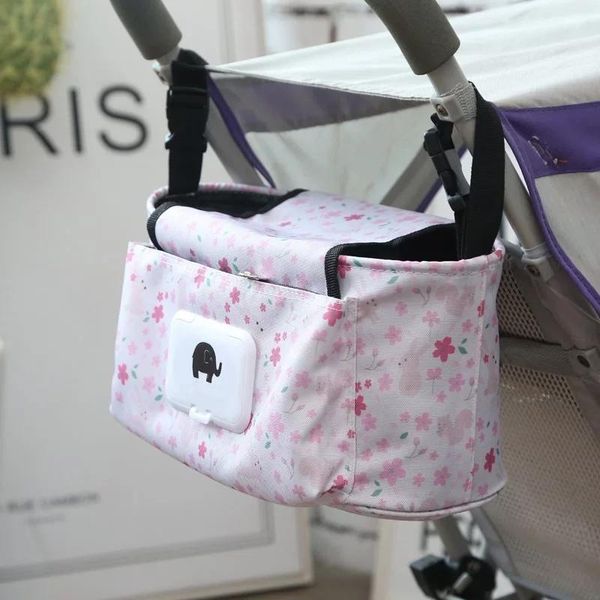 

diaper bags multifunction stroller bag nylon outdoor travel baby stuff organizer printed infant toddler hanging nappy