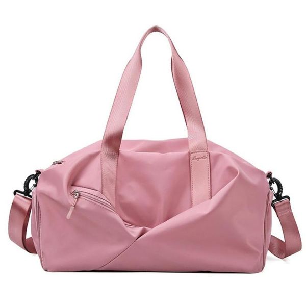 

travel duffle bag sports gym tote portable sport with shoe compartment and wet pocket packable weekender shoulder duffel bags