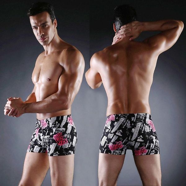

men's swimwear men tight swim trunks plus size quick dry swimming shorts mens swimsuit boys beach pants