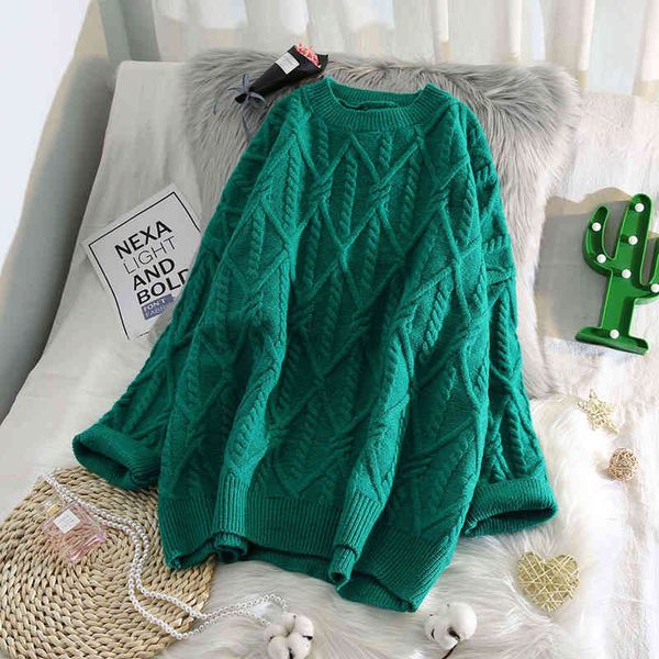 

women's sweaters autumn and winter slovenly released nightgown, knitted or crocheted long female modis ktu1, White;black