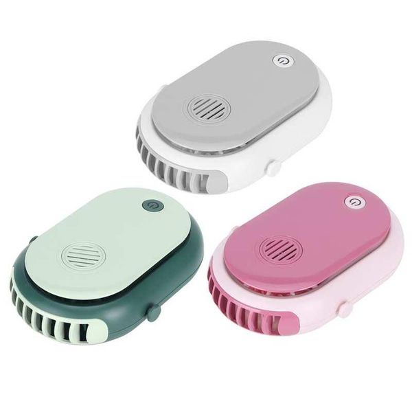 

electric fans desk fan 3 speeds portable neck-hanging usb charging