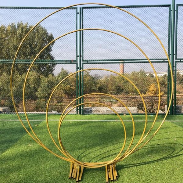 

party decoration wedding arch diameter background props stand flower