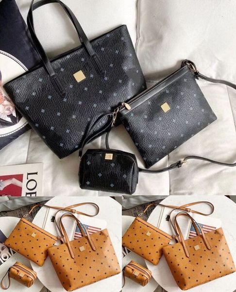 

wholesale handbag shoulder bags handbags fashion bag wallet phone women three-piece combination package shopping