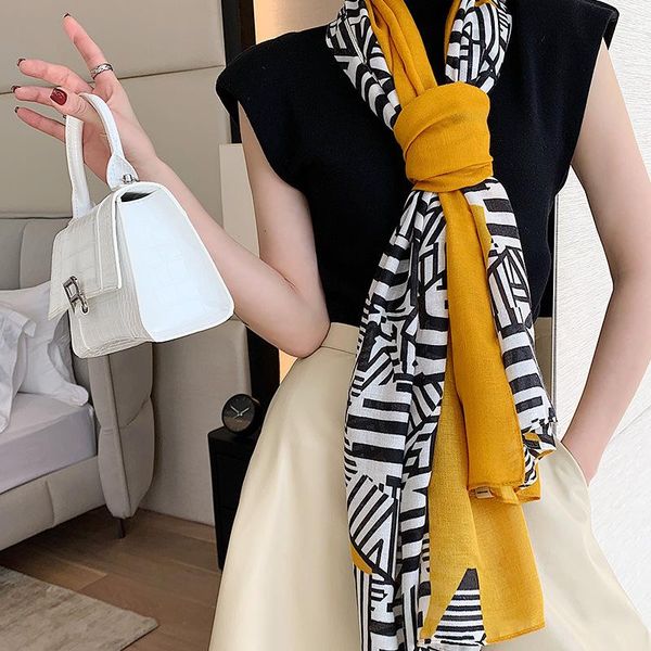 

scarves scarf women spring and autumn explosions joker fashion oversized shawl summer sun dual-purpose multifunctional, Blue;gray