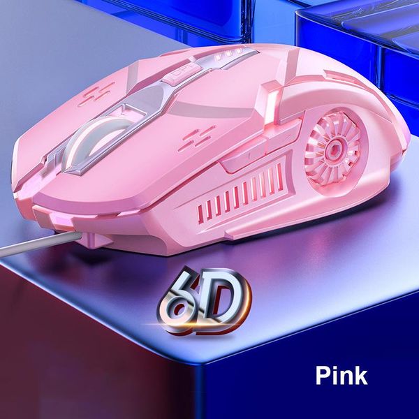 

mice wired 6d mouse with 7 color breathing rgb gaming computer lappc gamer flowing light 1200/1600/2400/3200 dpi