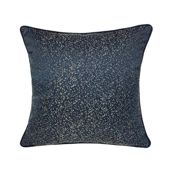 Moda 6 renk evren yıldızları polyester jacquard parlak dokuma yastık kapağı dekoratif yastık kılıfı 45x45cm parça yastık/dekoratif satmak