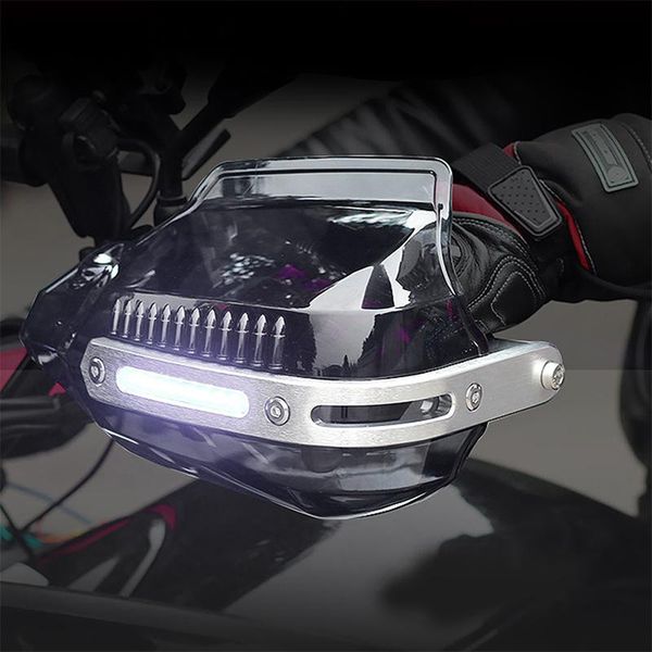 

parts motorcycle handguard hand protector led light for crf250l gsxr 1000 r6 xmax gsr 750 zx10r tracer 700 africa twin ninja 400