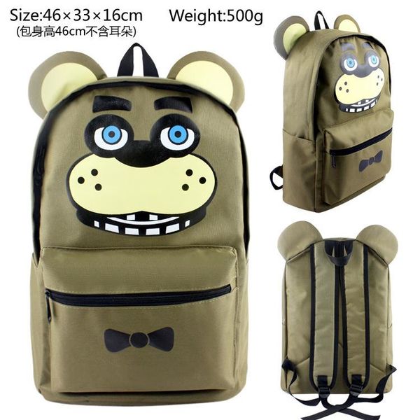 

backpack ivyye bear five night fashion canvas backpacks rucksacks cartoon school casual bags travel knapsack unisex