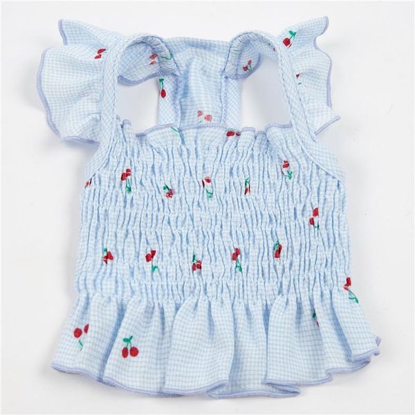 

dog apparel pets products dogs supplies fashion cute cherry small puppy dresses chihuahua frenchie