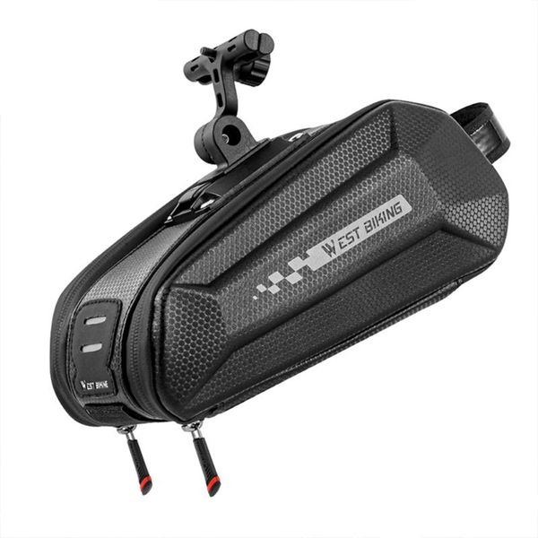 

car & truck racks bicycle bag saddle frame front tube cycling waterproof plastic case storage pocket mtb pack bike accessories