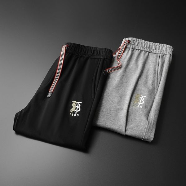 

pants fashionable the men's casual elastic leg 2021 summer 55, Black