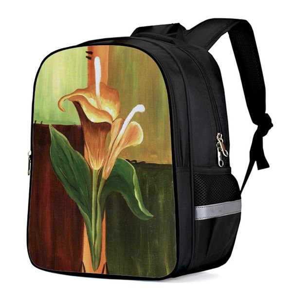 

backpack european oil painting toddler boy girl elementary school kindergarten