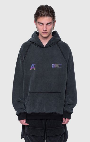 

arnodefrance 3m colour quality reflective arnodefranc hoodie, Black