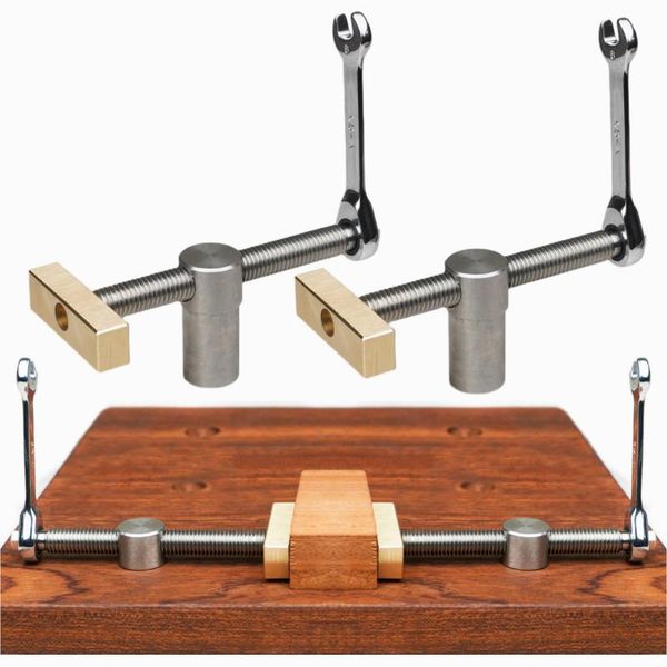 

professional hand tool sets woodworking deskclip fast fixed clamp brass fixture vise benches dog for 19/20mm hole carpenter