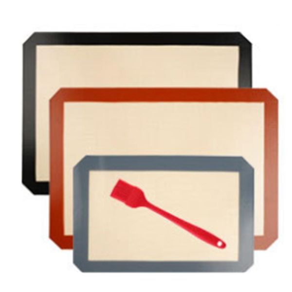 

tools & accessories 1set macaron non-stick silicone baking mat cookie pad rolling dough gadget cake bakeware pastry