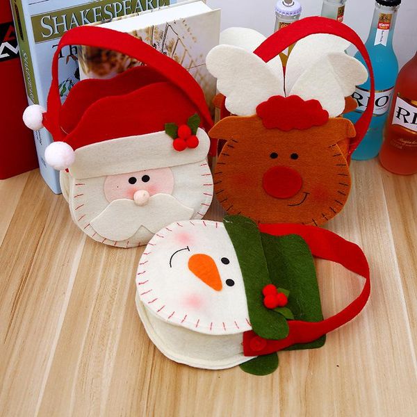 

christmas decorations non-woven handbag gift bag children's candy