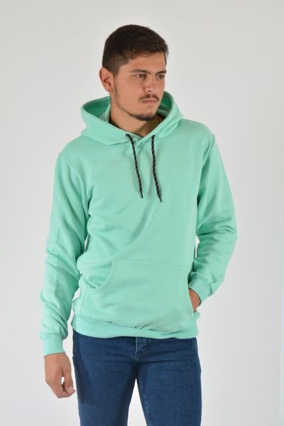 

men's hooded long-sleeve sweatshirt 20y-5200375 turquoise tracksuits, Gray