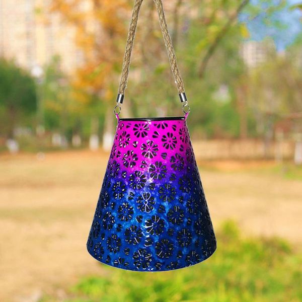 

solar lamps led hollow lantern projection lights outdoor hanging garden decor street lawn yard landscape decorative