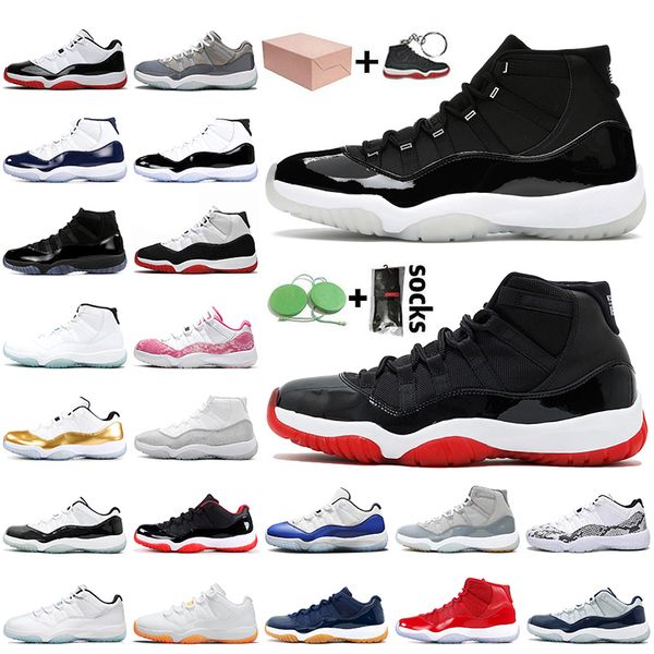 

with box jumpman 11 11s basketball shoes women mens jubilee 25th anniversary bred low legend blue citrus concord sports trainers sneakers