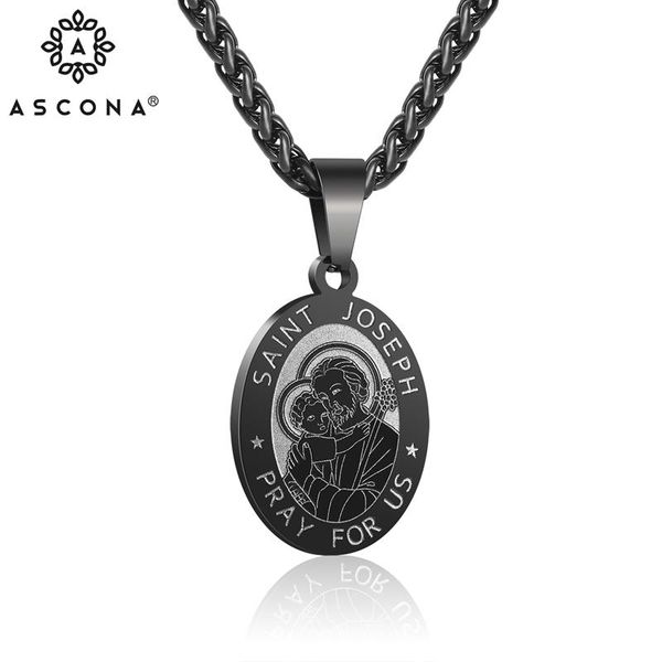 

chains ascona fashion portrait thick chain necklace jewelry pendant men/women wholesale stainless steel, Silver