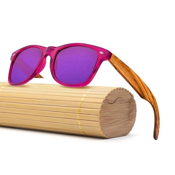 

sunglasses 2021 fashion polarized wooden natural bamboo, White;black