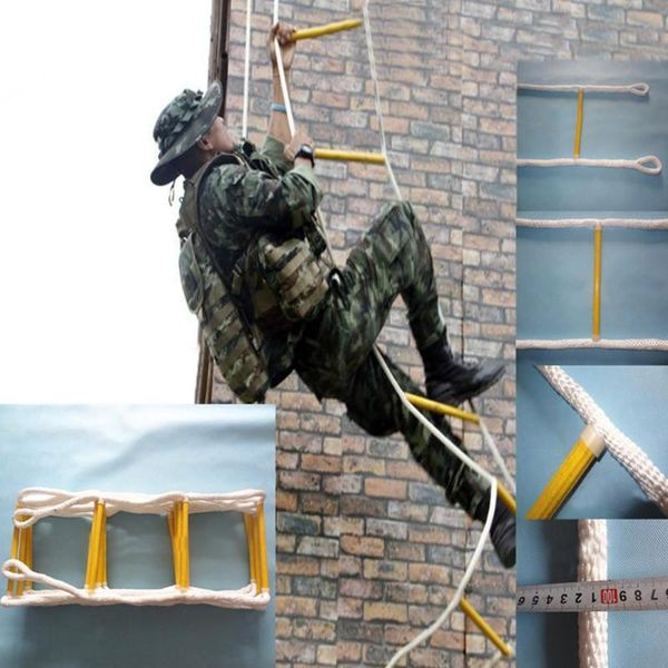 

cords, slings and webbing rope ladder escape home lifeline outdoor round nylon soft climbing engineering