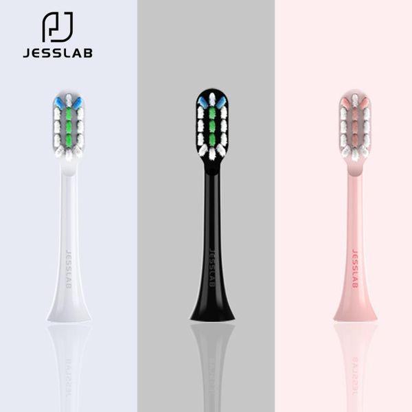 

smart electric toothbrush jesslab z30 original replacement brush heads deep cleaning soft bristles tooth 2pcs/4pcs