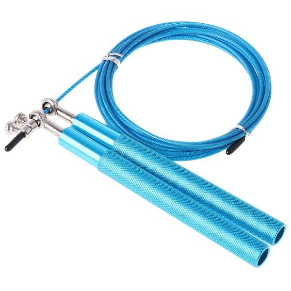 

jump ropes 360Â° swivel ball bearing rope skipping boxing gym fitness steel wire