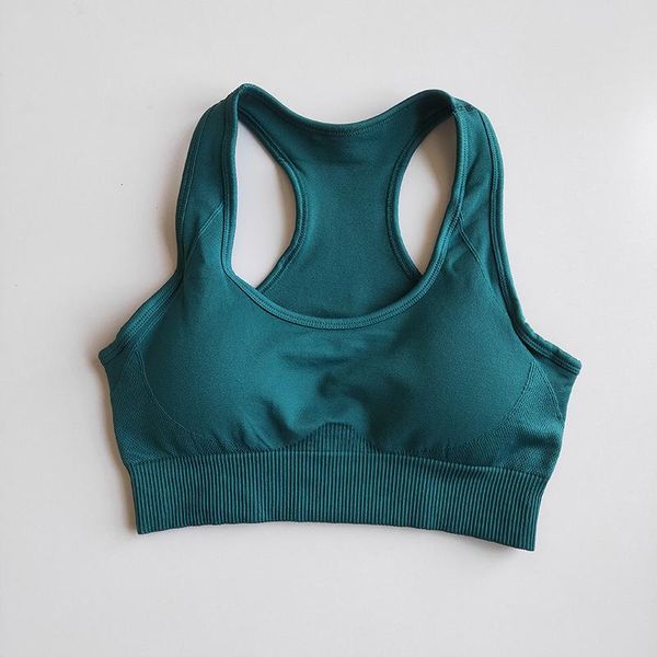 

gym clothing sports bra high stretch breathable fitness women padded for running yoga seamless crop workout vest, White;black