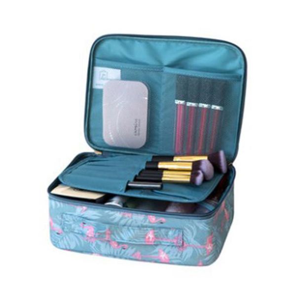 

cosmetic bags & cases make up oragenizer portable simple women's wash bag large capacity lady travel oxford travlling wholesale