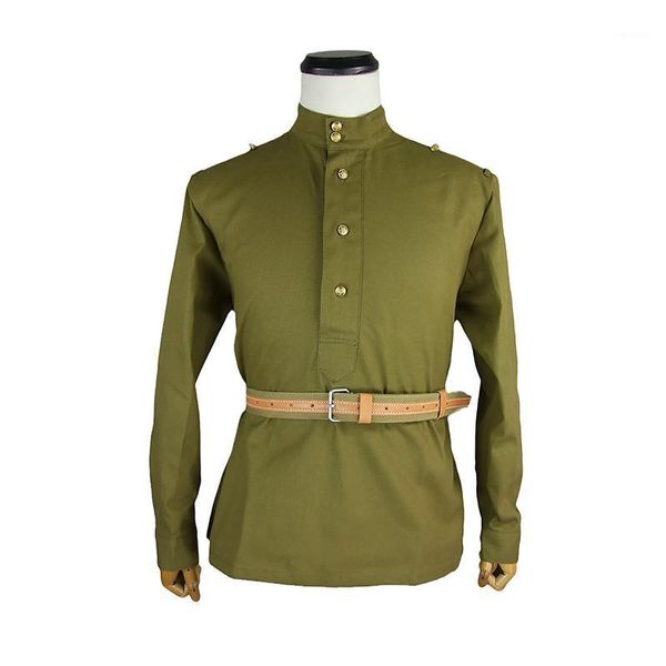 Tute da uomo Russian M43 Private Field Gimnasterka Shirt Soldier EM Tunica