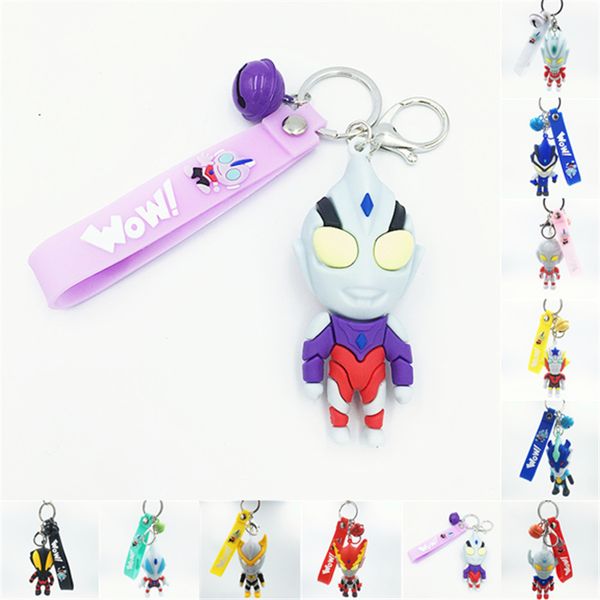 

fashion accessories cartoon character action figure key chain, Silver