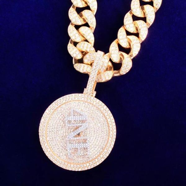 

5x5cm custom name medal pendants rapper style men's necklaces chain any font letter/number/symbol/color chains, Silver