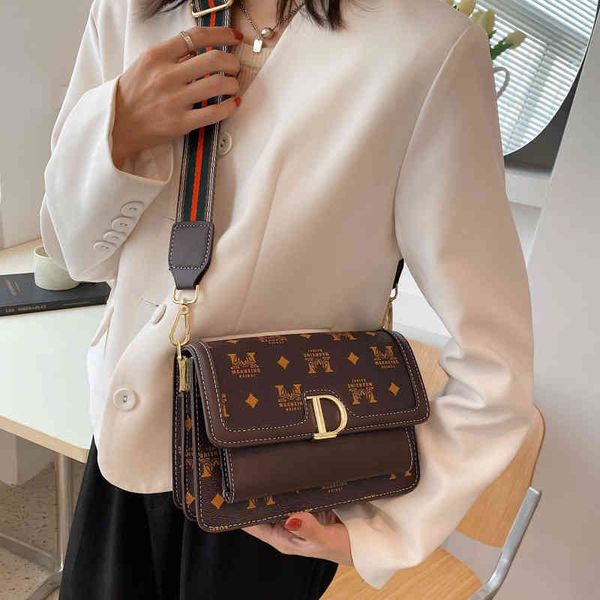 

2022 factory wholesale small women's fashion single shoulder broadband texture messenger bag