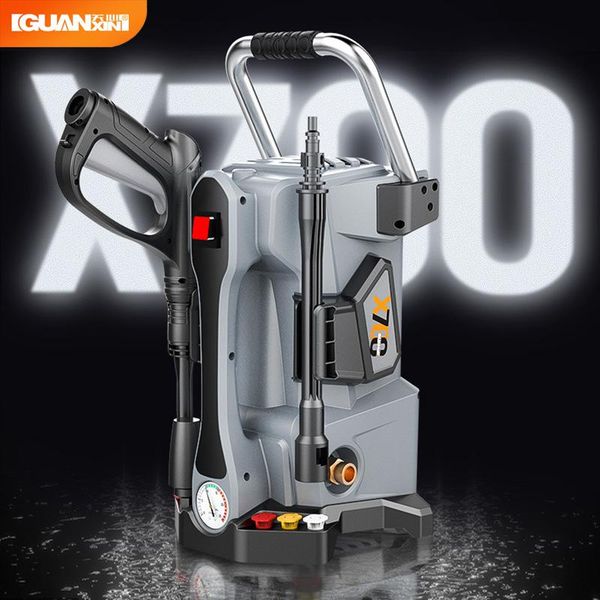 

water gun & snow foam lance 3200w high pressure washer 125bar car washing machine wash pump generator cleaner accessories