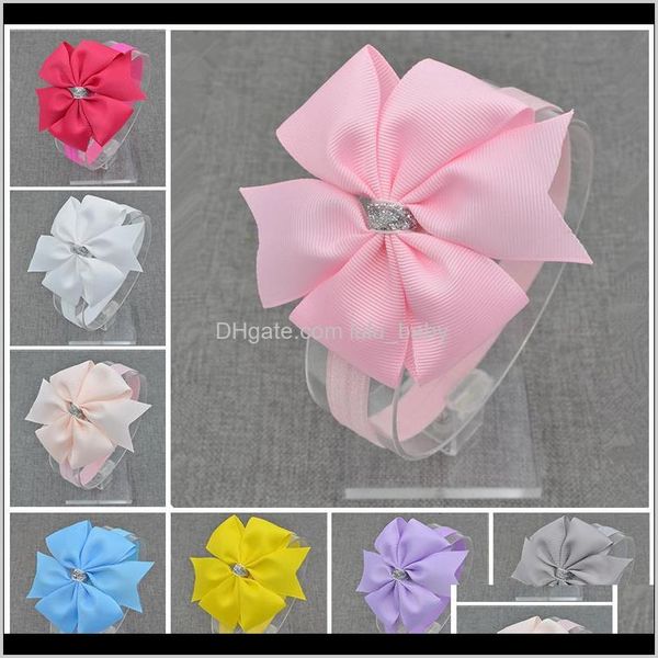 

hairbands born silver bow headband bowknot girls bows headwear twwwk woxjo