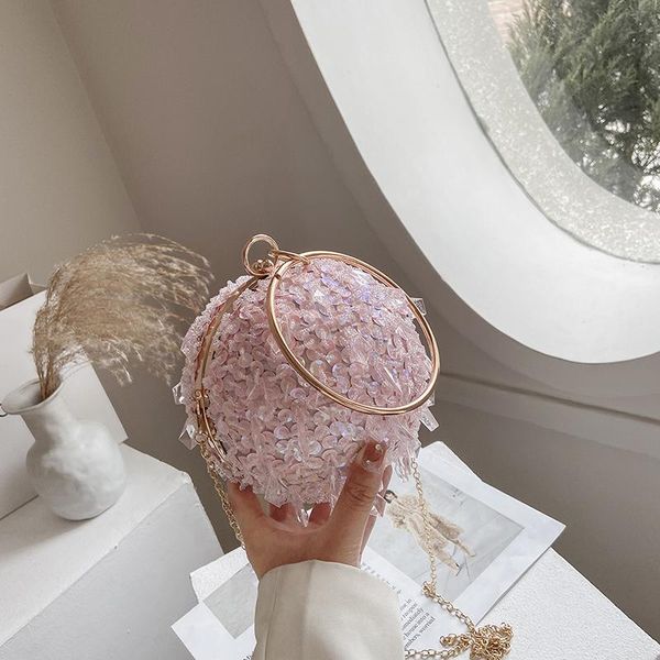 

evening bags summer high-quality luxury dinner bag 2021 fashion texture chain one-shoulder women's designer wild cross-body