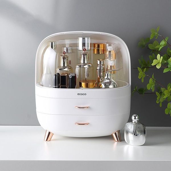 

storage boxes & bins large capacity cosmetic box drawer makeup organizer jewelry nail polish lipstick container desksundries boxs