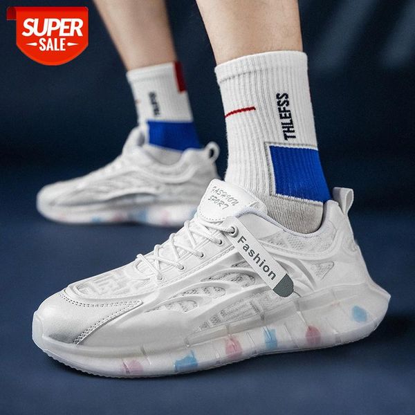 

shoes men's summer trend old ins fashion color bottom sports casual running #f42p