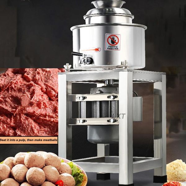 

food processors high capacity meatball beater machine multifunction commercial electric pork meat grinder mud beef slippery beating