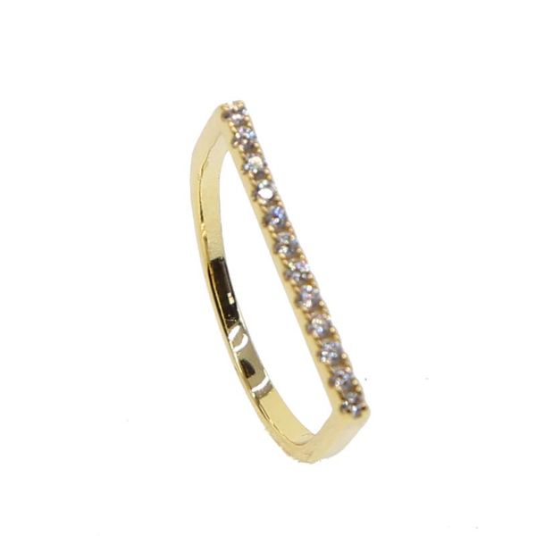 

wedding rings punk rock gold d letter band midi mid finger knuckle set for women color delicate dainty simple cute ring thin, Slivery;golden