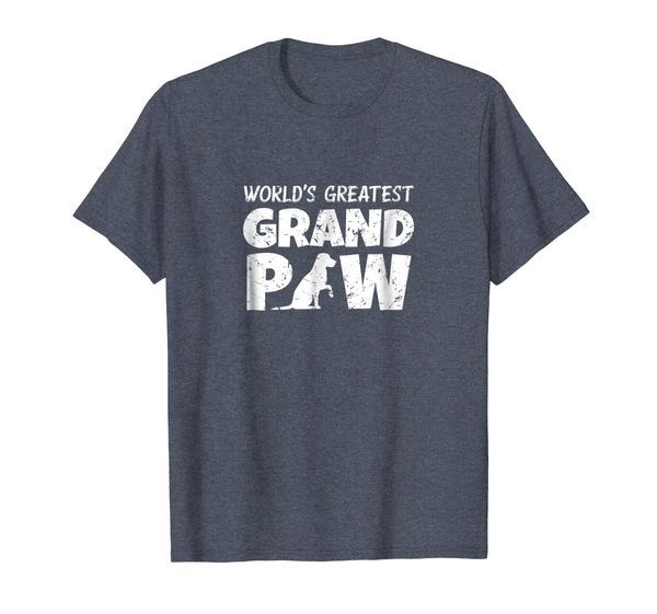 

labrador retriever grandpaw shirt worlds greatest grand paw, White;black