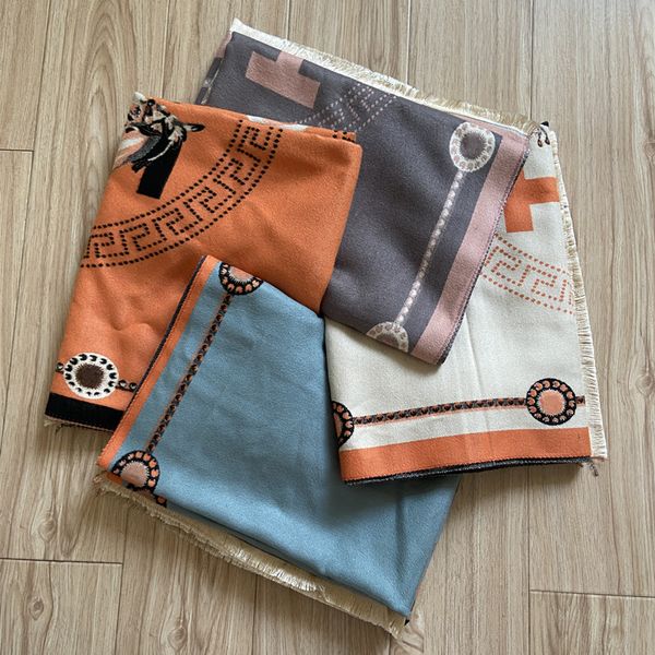 

2021 designer fashion long women scarves rabbit velvet scarf shawls 180 * 70cm, Blue;gray