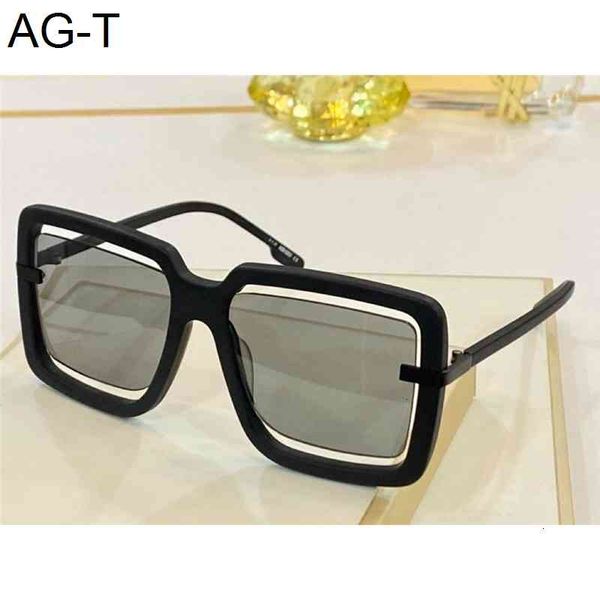 

40049 new fashion sunglasses with uv protection for men and women vintage square frame popular come with case classic sunglasses, White;black