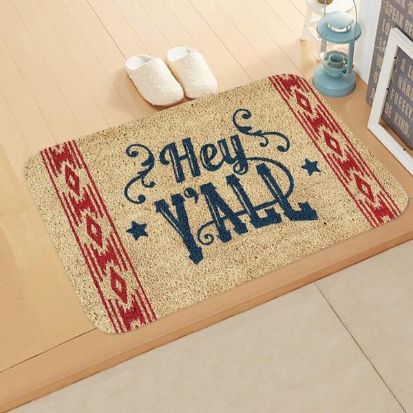 

bath mats 40*60cm door mat absorbent anti-skid carpet decoration flannel hallway