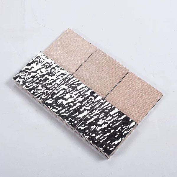 

wallpapers north europe style 3d mosaic tile mix stainless steel metal for kitchen backsplash shower room diy wall sticke