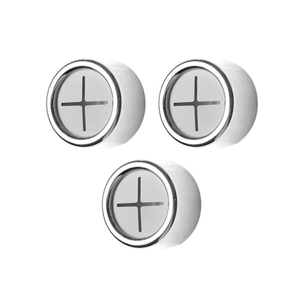 

3pcs round kitchen self-adhesive hooks wall mount towel for home & rails