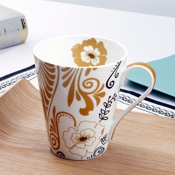 

mugs ceramic mug water cup european coffee bone china couple creative